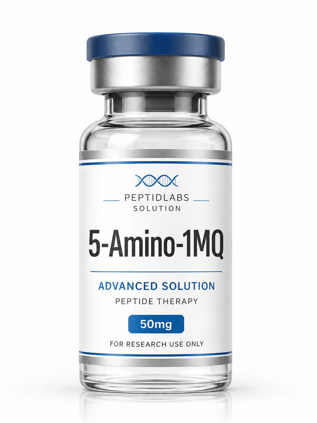 5-Amino-1MQ 50мг - лиофилизиран изследователски пептид, чистота над 98% по HPLC, COA включен | PeptidLabs