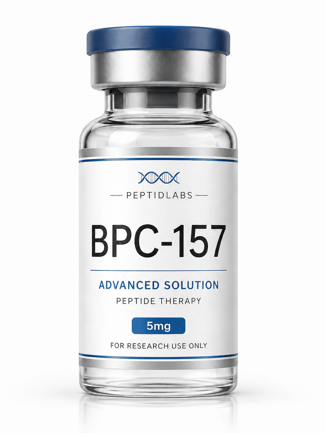 BPC-157 5мг - лиофилизиран изследователски пептид, чистота над 99% по HPLC, COA включен | PeptidLabs