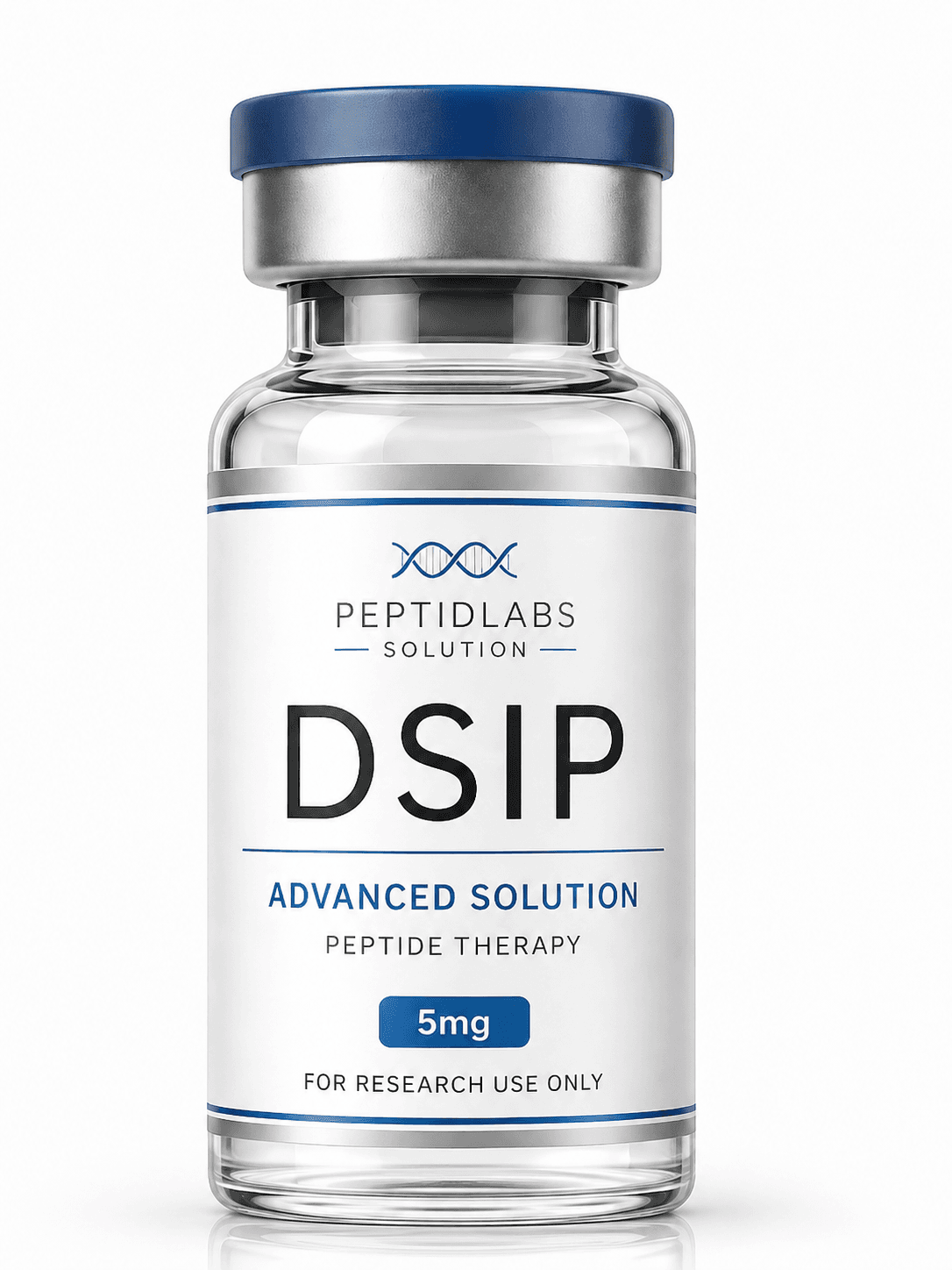 DSIP 5мг - лиофилизиран изследователски пептид, чистота над 98% по HPLC, COA включен | PeptidLabs