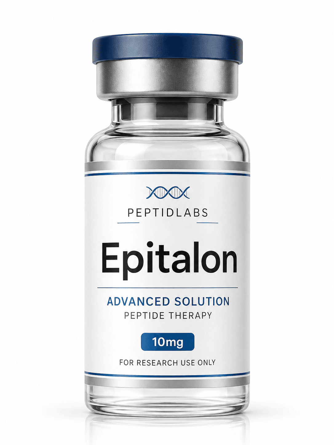 Epitalon 10мг - лиофилизиран изследователски пептид, чистота над 99% по HPLC, COA включен | PeptidLabs