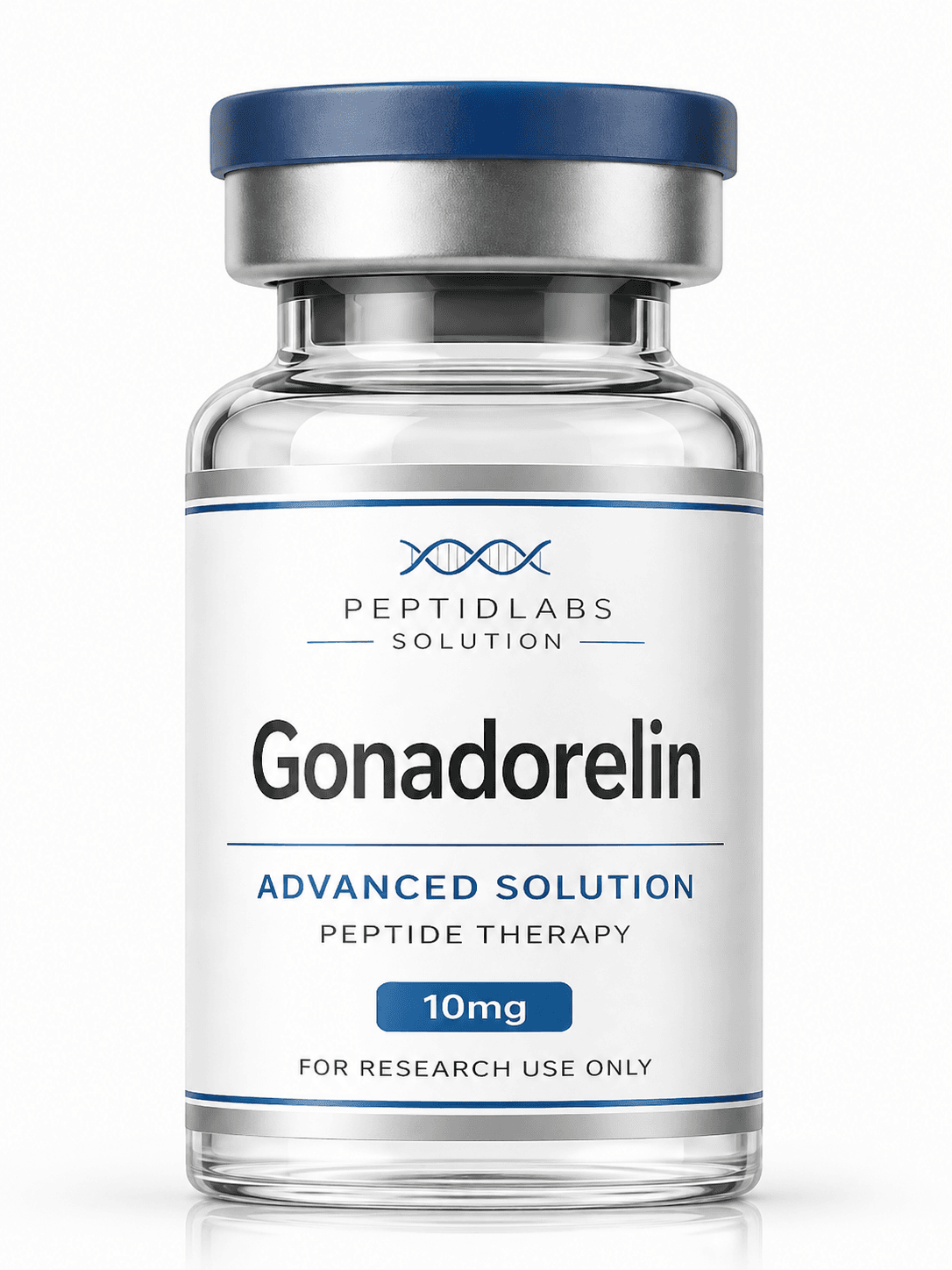 Gonadorelin 10мг - лиофилизиран изследователски пептид, чистота над 98% по HPLC, COA включен | PeptidLabs