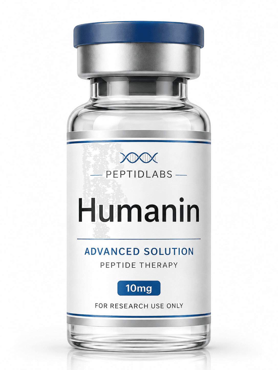 Humanin 10мг - лиофилизиран изследователски пептид, чистота над 98% по HPLC, COA включен | PeptidLabs