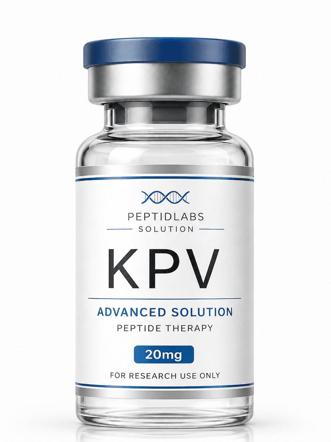 KPV 20мг - лиофилизиран изследователски пептид, чистота над 98% по HPLC, COA включен | PeptidLabs
