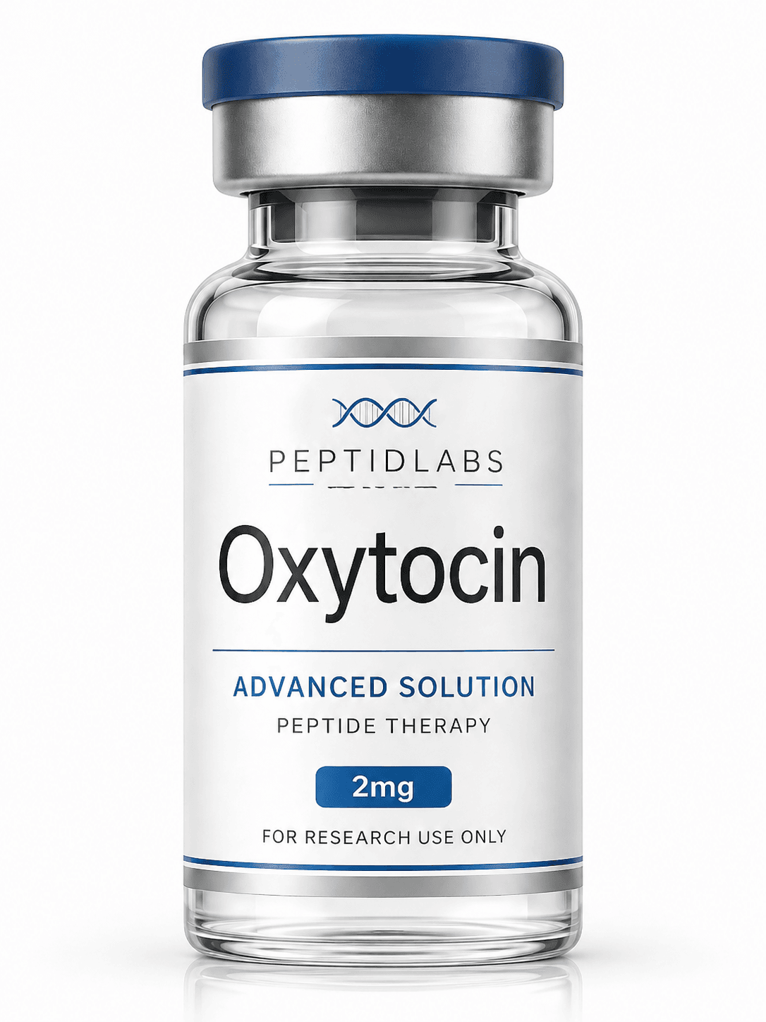Oxytocin 2мг - лиофилизиран изследователски пептид, чистота над 99% по HPLC, COA включен | PeptidLabs