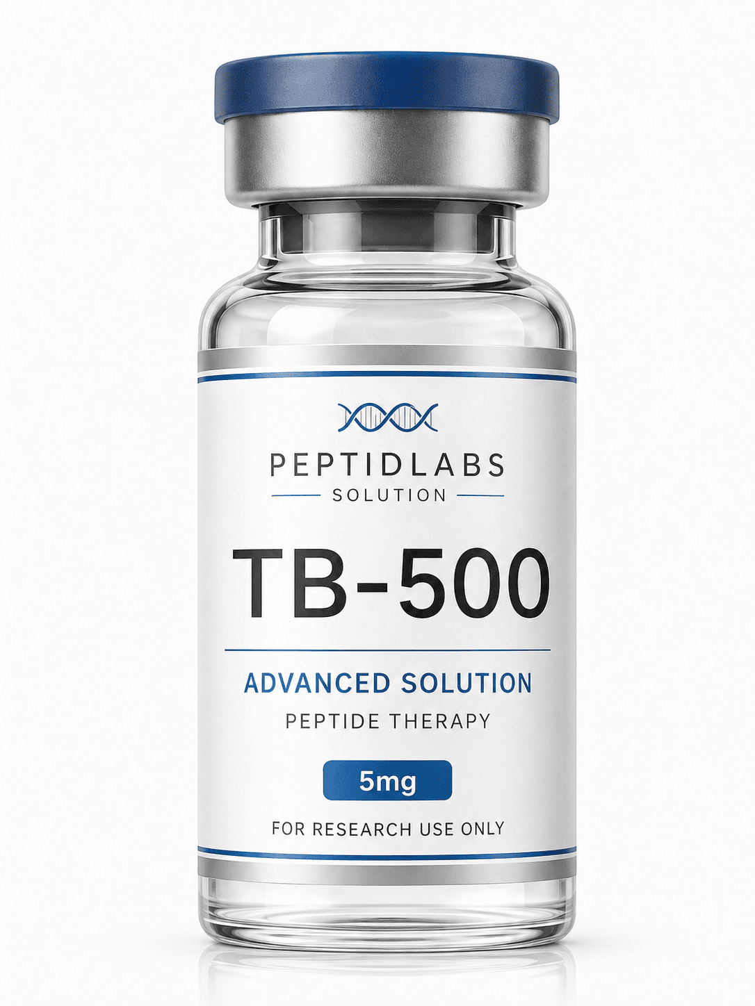 TB-500 5мг - лиофилизиран изследователски пептид, чистота над 99% по HPLC, COA включен | PeptidLabs