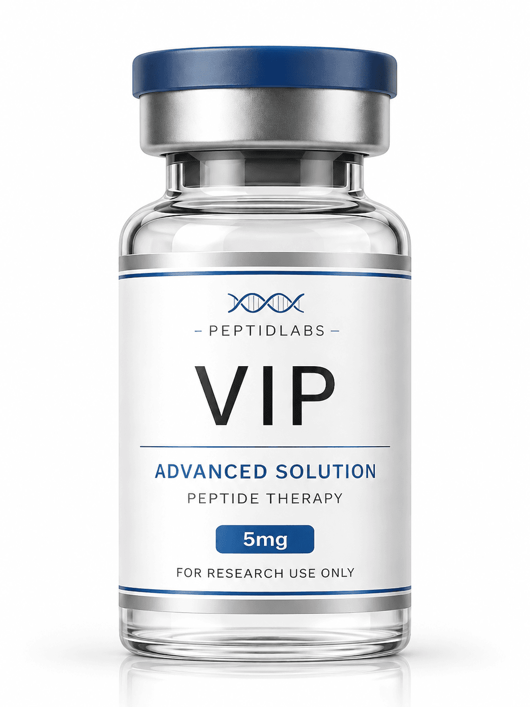 VIP 5мг - лиофилизиран изследователски пептид, чистота над 98% по HPLC, COA включен | PeptidLabs